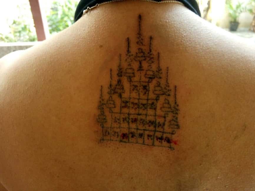 Image N°20 de Depuis Bangkok : Tatouage sacré au Wat Bang Phra activité à Nakhon Pathom, publiée par le prestataire