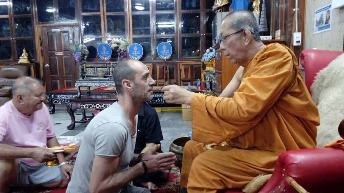 Image N°12 de Depuis Bangkok : Tatouage sacré au Wat Bang Phra activité à Nakhon Pathom, publiée par le prestataire