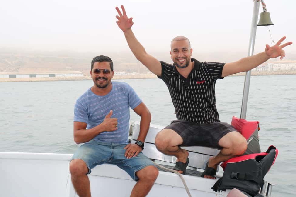 imagen n.º 4 de Agadir: excursión en barco de 4 horas con pesca, barbacoa y baño actividad en Agadir, subida por el proveedor