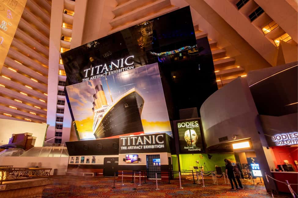 bild nr.9 av Las Vegas: Utställning av artefakter från Titanic på Luxor Hotel aktivitet i Las Vegas, uppladdad av arrangören