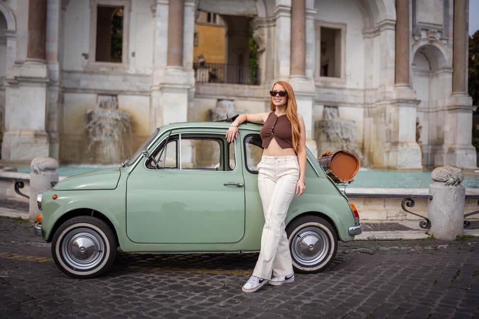 image n.36 of Rome: Vintage Fiat 500 Car Tour with Photographer activity in Rome, uploaded by supplier