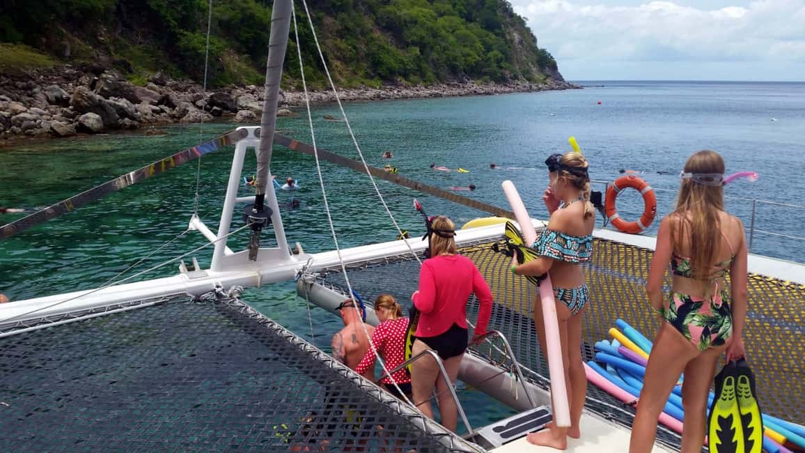 image n.4 of St. Kitts 4-Hour Sail & Snorkel with Open Bar & Lunch activity in Basseterre, uploaded by supplier