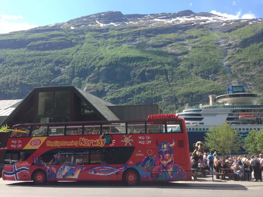 Bild Nr. 3 von Geiranger: Stadtbesichtigung Hop-On/Hop-Off-Bustour Aktivität in Geiranger, hochgeladen vom Anbieter