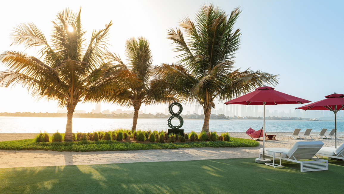 image n.2 of Dubai: The Palm 3-Course Set Menu Meal and Beach Club Access activity in Dubai, uploaded by supplier
