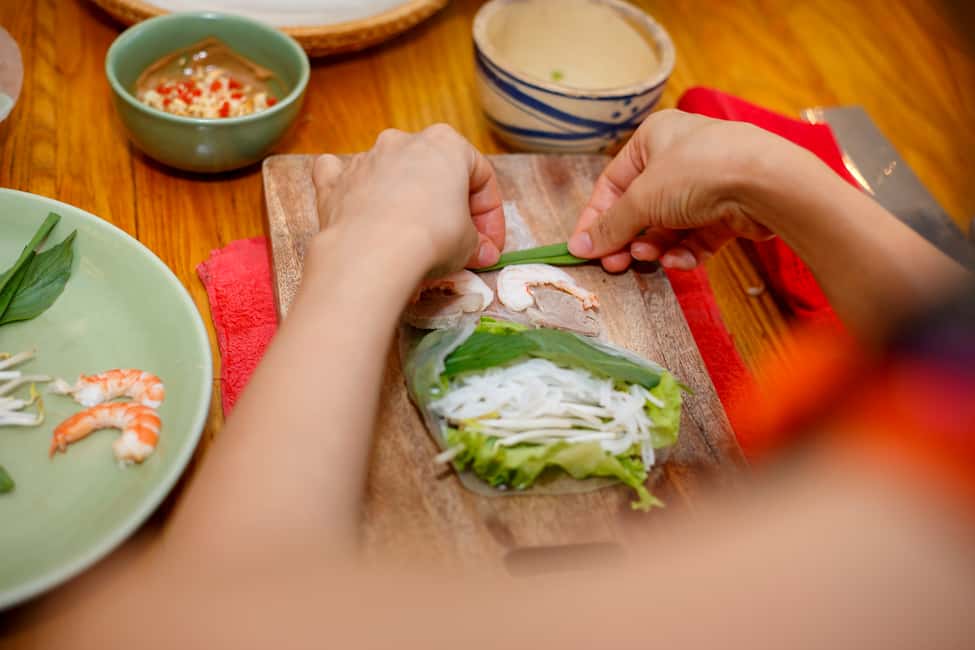 image n.1 of Cooking Class with Ben Thanh Market visit activity in Ho Chi Minh City, uploaded by supplier