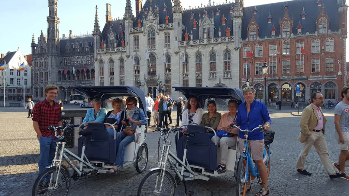 image n.1 of Bruges: Guided Rickshaw Tour activity in Bruges, uploaded by supplier