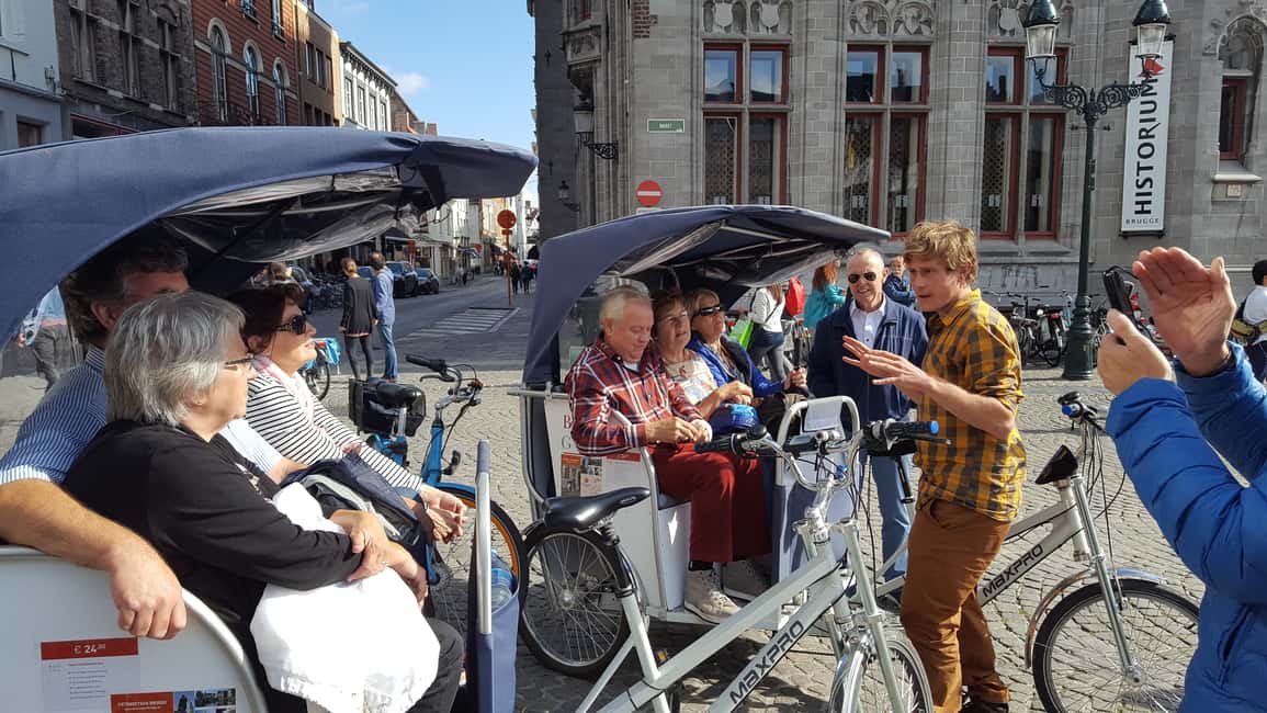 image n.4 of Bruges: Guided Rickshaw Tour activity in Bruges, uploaded by supplier