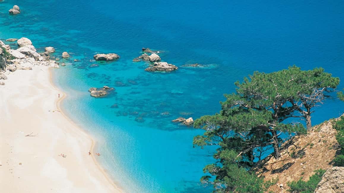 image n.1 of From Thessaloniki: Halkidiki Blue Lagoon Pirate Boat Cruise activity in Sithonia, uploaded by supplier
