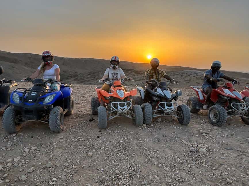 image n.17 of Marrakech: Desert Quad Bike Tour with Tea & Optional Dinner activity in Marrakesh, uploaded by supplier