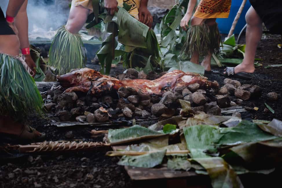 Immagine nº 9 di Oahu: Esperienza culturale Luau dei guerrieri Mauka con cena attività a Wahiawa, caricata dal fornitore