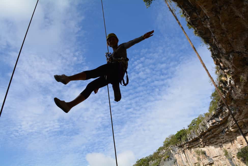 Image N°7 de Tuxtla Gutiérrez : Descente en rappel d'une journée dans le gouffre des perroquets activité à Chiapas, publiée par le prestataire
