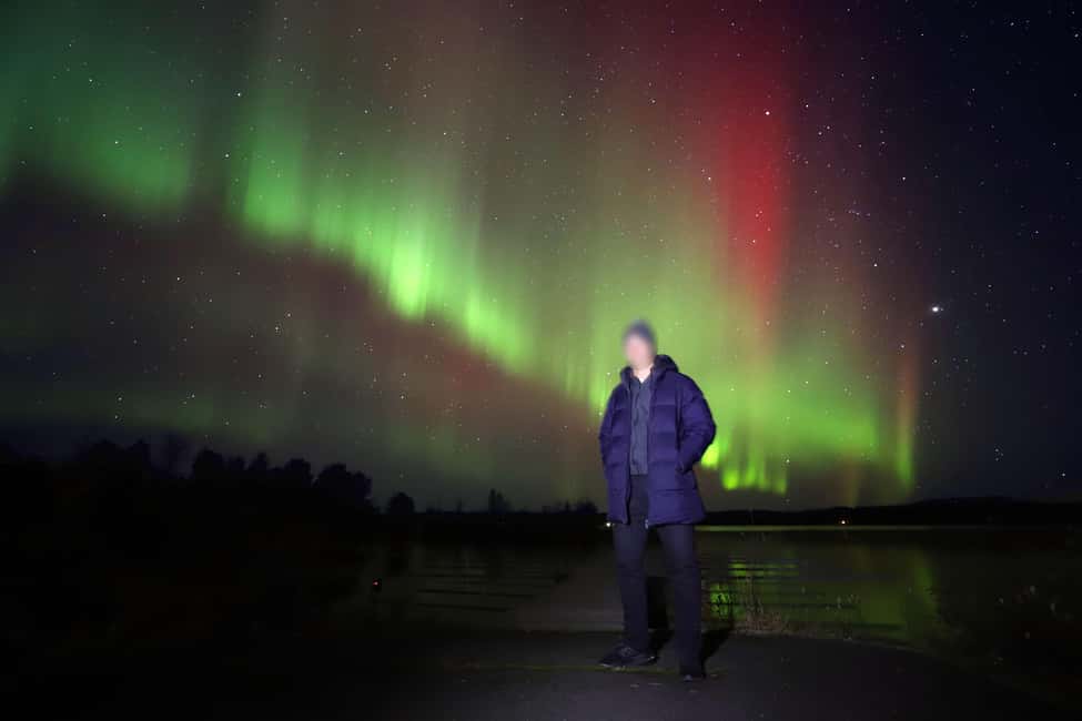 bild nr.14 av Rovaniemi: Aurora jakttur med fotografering med Van aktivitet i Rovaniemi, uppladdad av arrangören