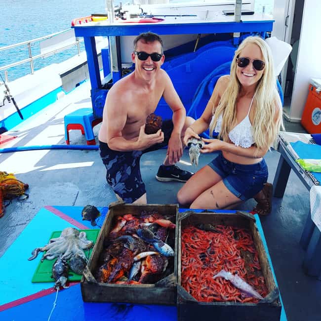image n.6 of Santorini Sunset Fishing Trip with Dinner and Drinks activity in Cyclades, uploaded by supplier