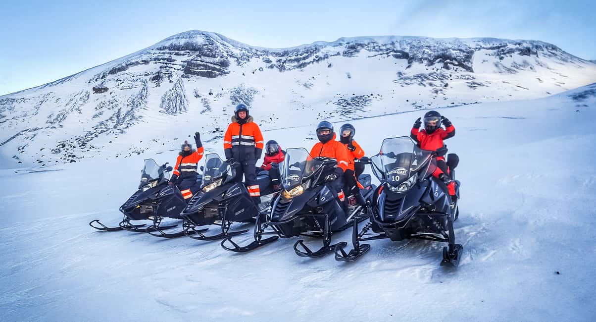 image n.2 of Snowmobiling on Eyjafjallajökull activity in Southern Region, Iceland, uploaded by supplier