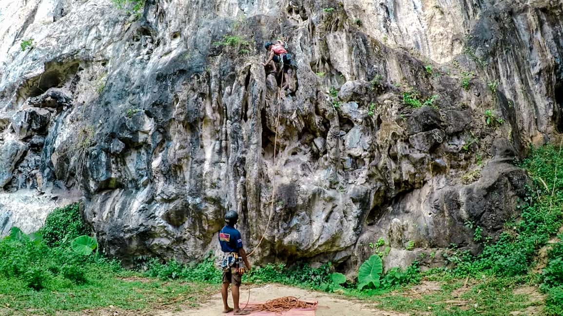image n.11 of Krabi: Half-Day Rock Climbing at Railay Beach activity in Krabi, uploaded by supplier