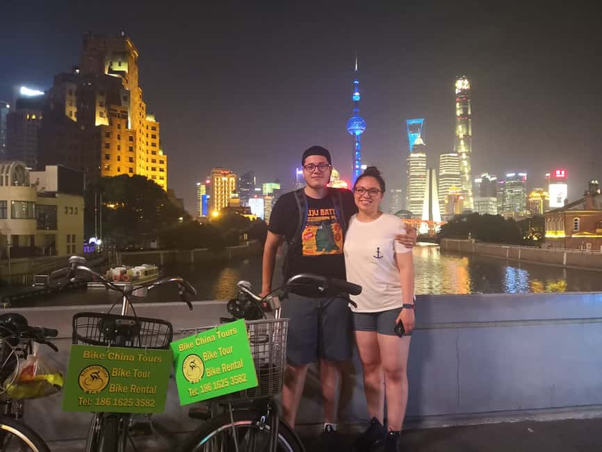 Image N°4 de Shanghai : 4 heures d'aventure dans la vie nocturne et de dégustation à vélo activité à Shanghaï, publiée par le prestataire