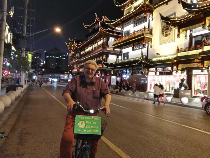 Image N°10 de Shanghai : 4 heures d'aventure dans la vie nocturne et de dégustation à vélo activité à Shanghaï, publiée par le prestataire
