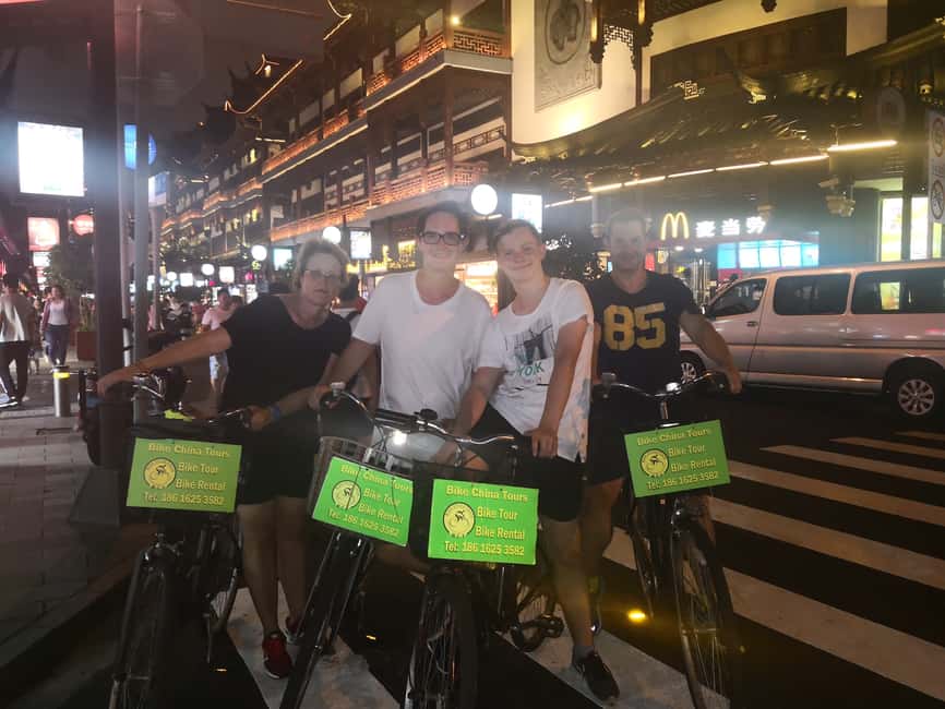 Image N°13 de Shanghai : 4 heures d'aventure dans la vie nocturne et de dégustation à vélo activité à Shanghaï, publiée par le prestataire
