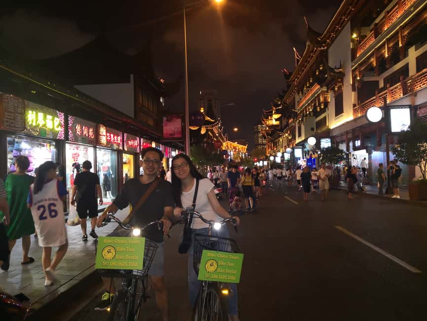 Image N°23 de Shanghai : 4 heures d'aventure dans la vie nocturne et de dégustation à vélo activité à Shanghaï, publiée par le prestataire