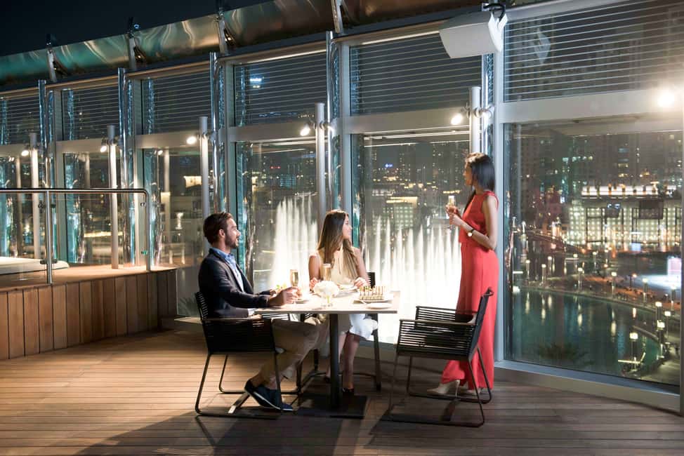 image n.3 of Burj Khalifa: Level 124, 125 & The Burj Club 3-Course Meal activity in Dubai, uploaded by supplier