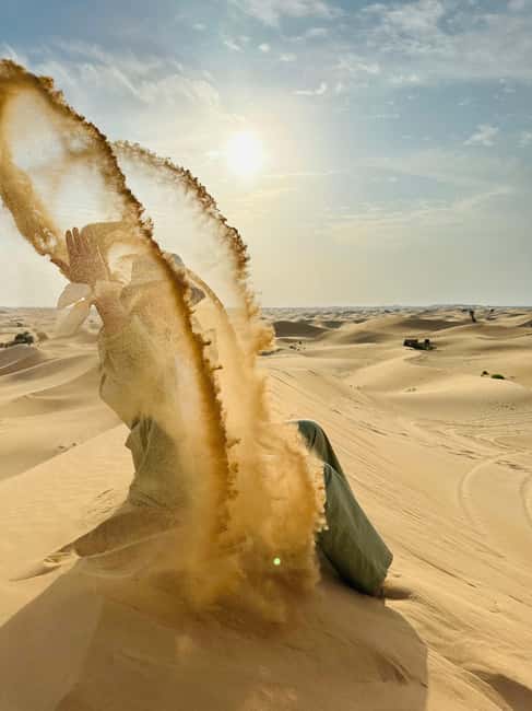 image n.8 of Abu Dhabi: Stopover Desert Tour, Camel Ride & Sandboarding activity in Abu Dhabi, uploaded by supplier