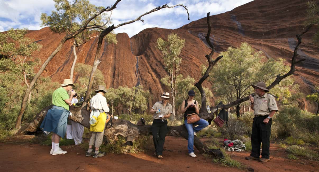 Image N°3 de Uluru : randonnée guidée de la base d'Uluru en petit groupe activité à Territoire du Nord, Australie, publiée par le prestataire