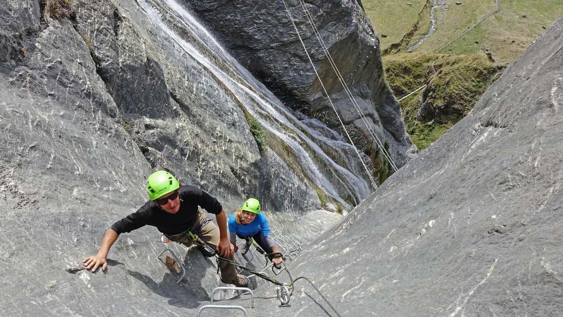 image n.4 of Wanaka: 4-Hour Intermediate Waterfall Cable Climb activity in South Island, uploaded by supplier