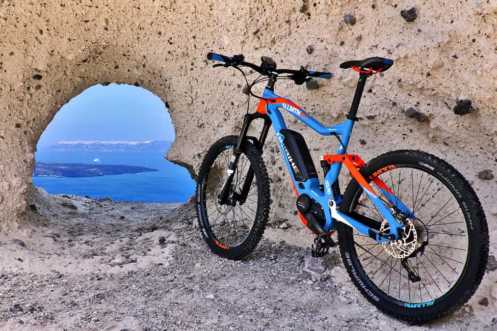 image n.2 of Santorini: Electric Mountain Bike Adventure activity in Perissa, uploaded by supplier