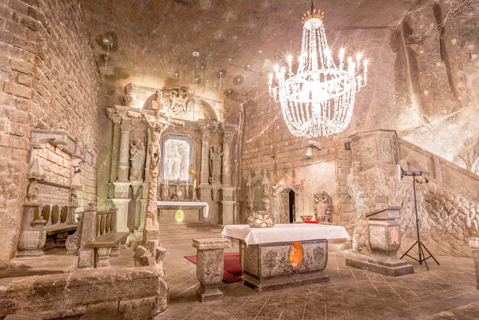 bild nr.9 av Från Krakow: Wieliczka Salt Mine Tour med upphämtning från hotell aktivitet i Wieliczka, uppladdad av arrangören