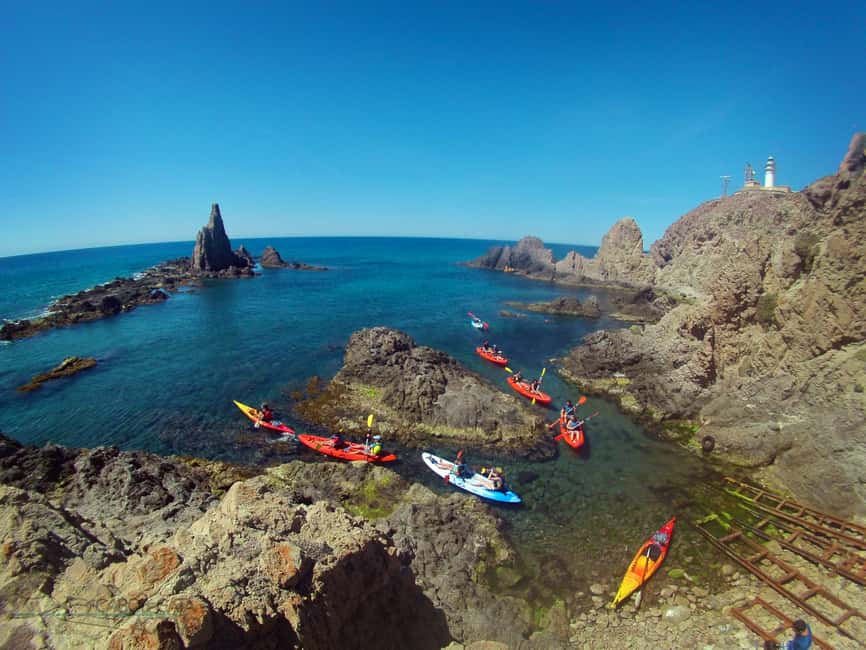 image n.4 of Cabo de Gata: Natural Park Kayaking and Snorkel Excursion activity in Almeria, uploaded by supplier