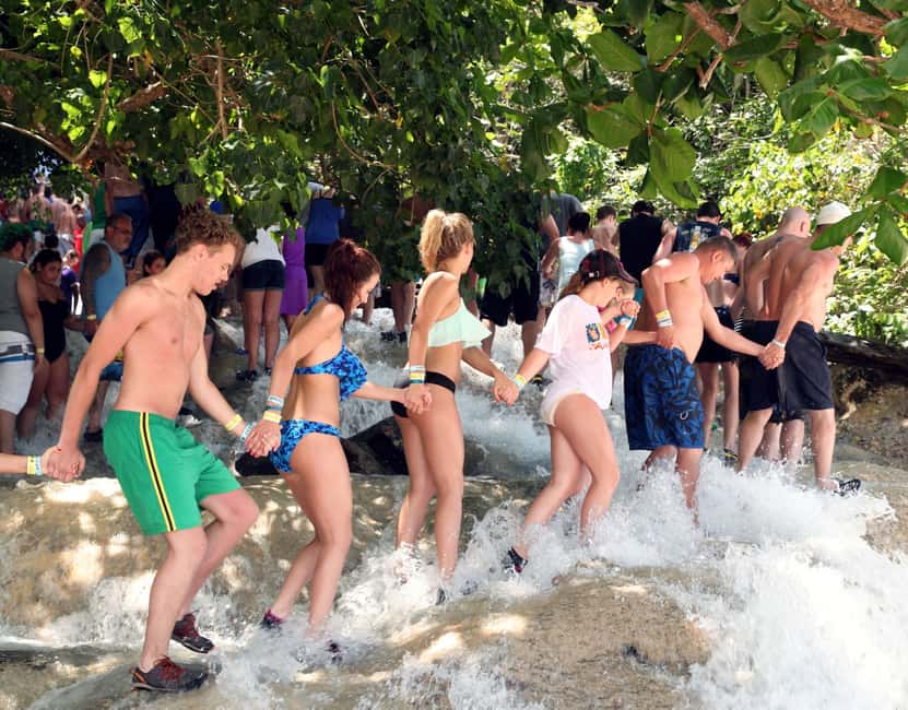 imagem n.2 de Jamaica: Cataratas do Rio Dunn e excursão de tubulação no rio Jungle atividade em Ocho Rios, carregada pelo fornecedor