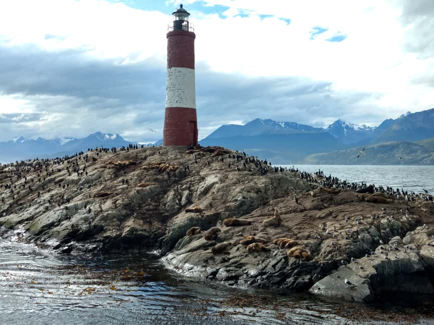 imagem n.6 de Ushuaia: Cruzeiro de Catamarã pelo Canal de Beagle e Ilha dos Lobos Marinhos atividade em Terra do Fogo, carregada pelo fornecedor