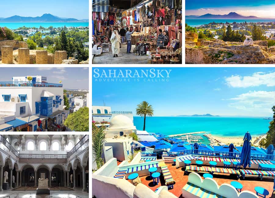 Image N°1 de Tunis : Visite de Carthage, du Bardo, de Sidi Bou Said et de la Médina activité à Tunis, publiée par le prestataire