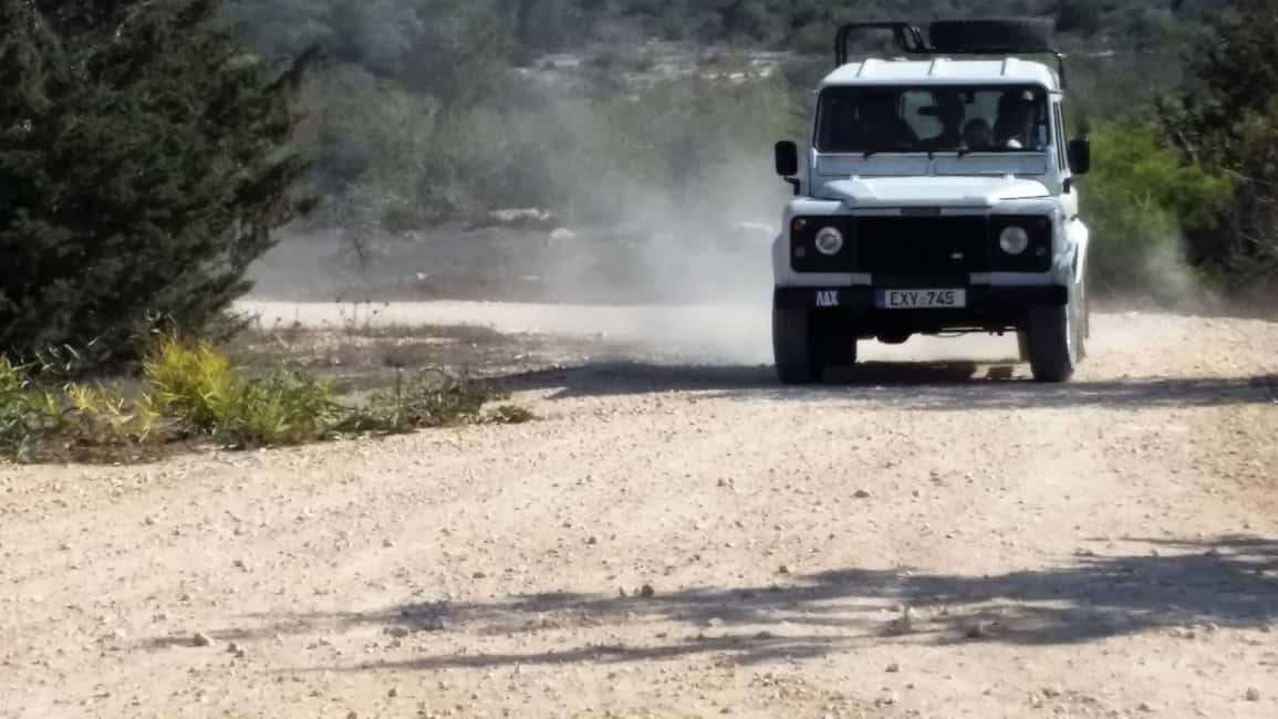 Image N°11 de Parc national de la côte orientale : demi-journée de safari en jeep dans les grottes activité à Ayia Napa, publiée par le prestataire