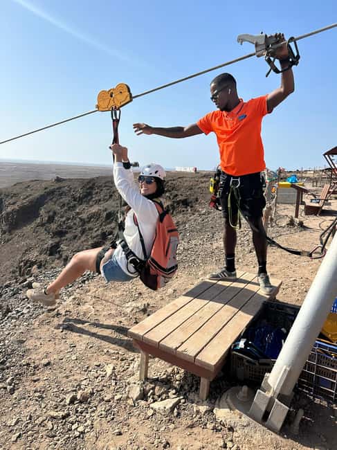 imagem n.8 de Santa Maria: Experiência de tirolesa em Serra Negra atividade em Sal, carregada pelo fornecedor