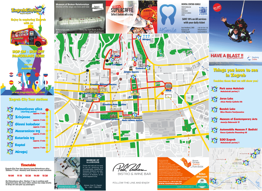 imagem n.8 de Ônibus hop-on hop-off panorâmico - Tour de ônibus hop-on hop-off - Zagreb atividade em Zagreb, carregada pelo fornecedor