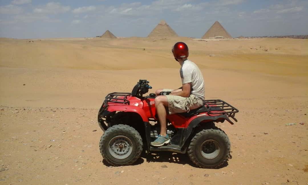 image n.4 of Pyramids of Giza: 1-Hour Quad Bike Desert Safari activity in Giza, uploaded by supplier