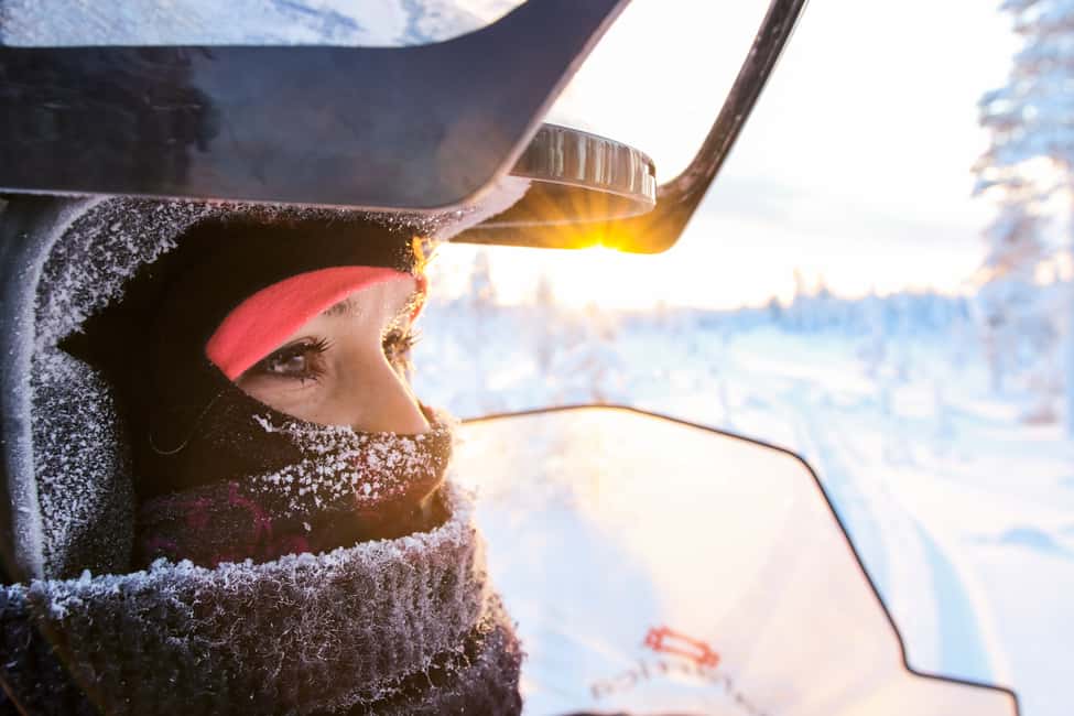 Bild Nr. 2 von Rovaniemi: 2-stündiges Schneemobil-Erlebnis Aktivität in Rovaniemi, hochgeladen vom Anbieter