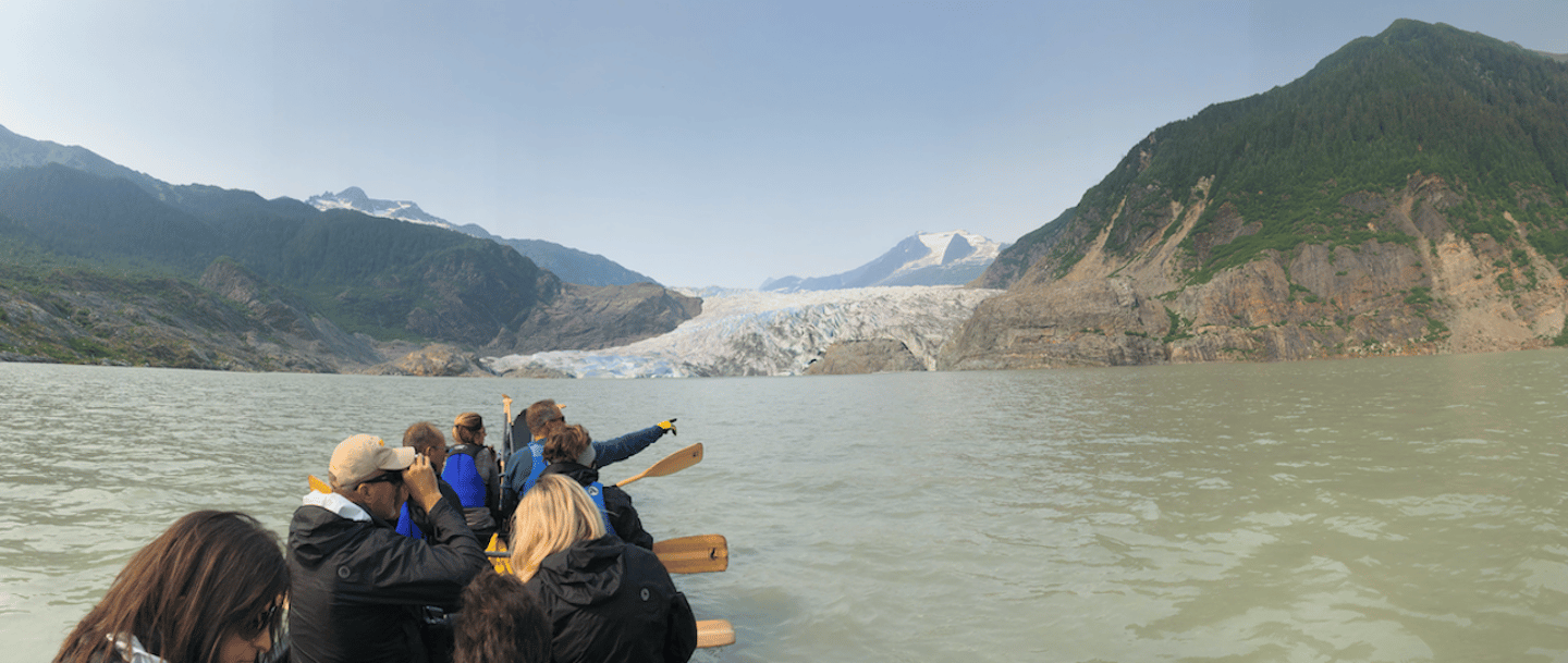 image n.3 of Juneau: Mendenhall Lake Canoe Tour activity in Juneau Alaska, uploaded by supplier