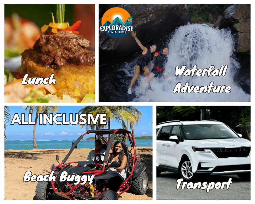 image n.2 of San Juan: El Yunque Waterfalls & Scenic Beach Buggy activity in Río Grande, Puerto Rico, uploaded by supplier