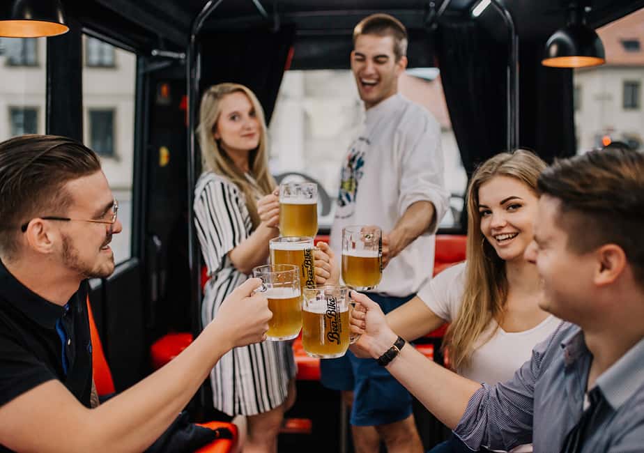 bilde nr.9 av Praha: Party-ølbuss aktivitet i Praha, lastet opp av leverandør