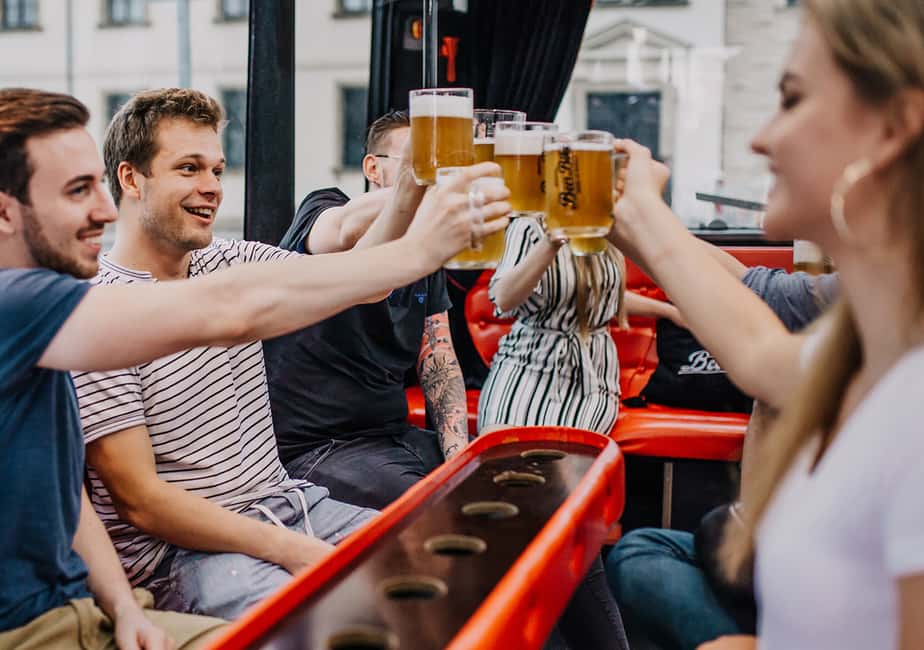 bilde nr.3 av Praha: Party-ølbuss aktivitet i Praha, lastet opp av leverandør