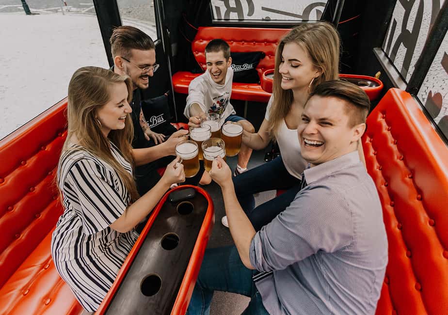 bilde nr.8 av Praha: Party-ølbuss aktivitet i Praha, lastet opp av leverandør