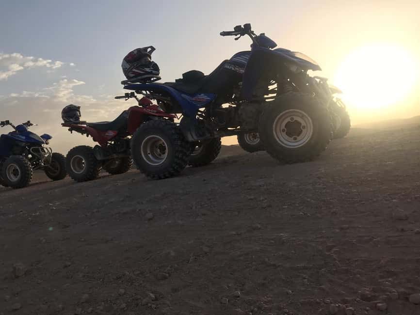 Immagine nº 5 di Marrakesh: Tour del deserto di Agafay in quad e a dorso di cammello con cena attività a Marrakech-Safi, caricata dal fornitore