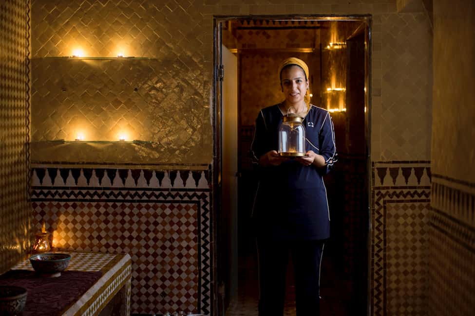 Image N°1 de Fès : Massage traditionnel au hammam dans un palace de luxe activité à Fès, publiée par le prestataire