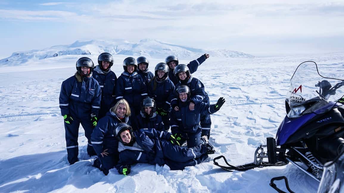 bild nr.4 av Från Gullfoss: Snöskotertur på Langjökullglaciären aktivitet i Södra Island, uppladdad av arrangören