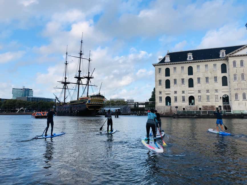 Immagine nº 4 di Amsterdam: tour di 2 ore in stand up paddle attività a Amsterdam, caricata dal fornitore