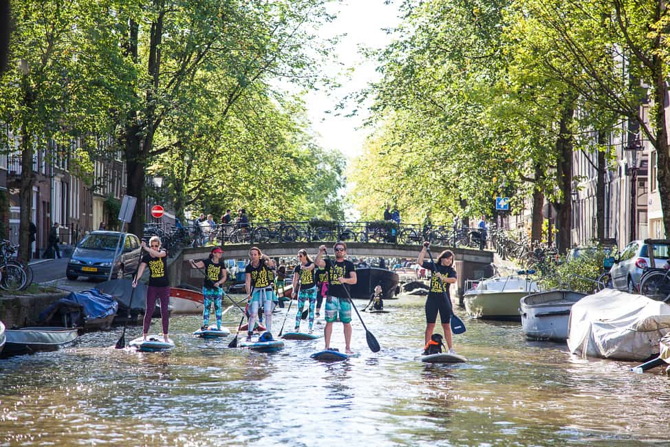 Immagine nº 7 di Amsterdam: tour di 2 ore in stand up paddle attività a Amsterdam, caricata dal fornitore