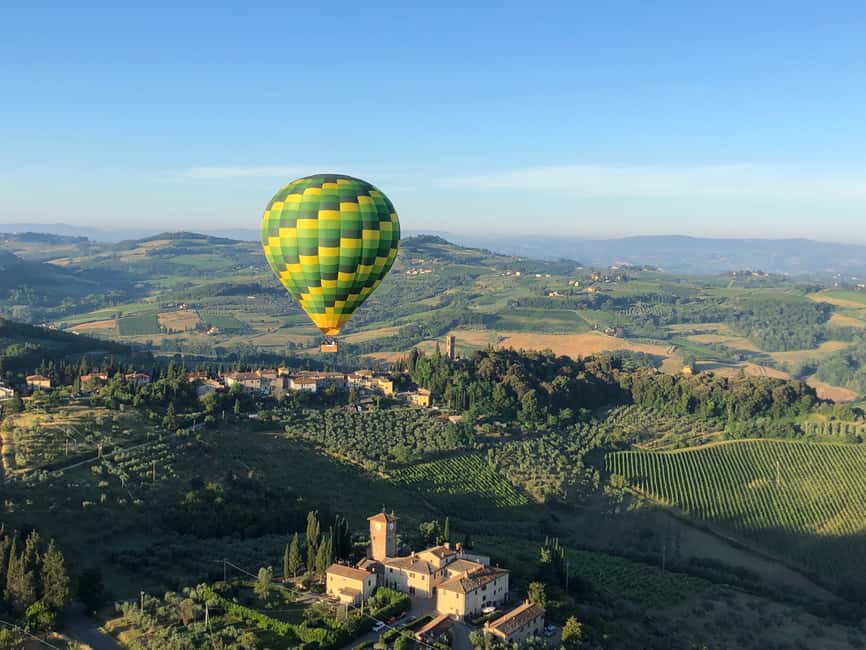 Immagine nº 6 di Siena: Volo in mongolfiera sulla Toscana con un bicchiere di vino attività a Siena, caricata dal fornitore