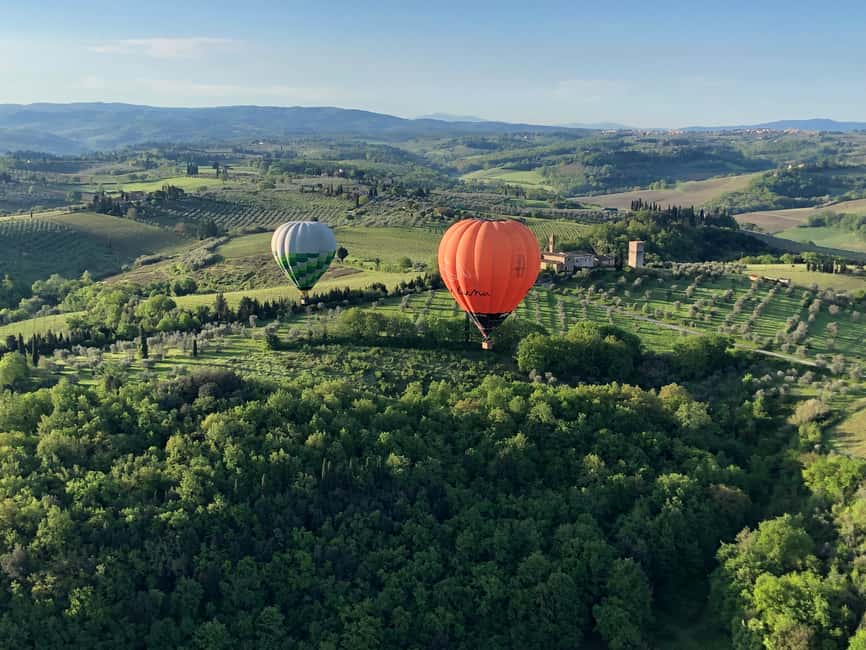 Immagine nº 7 di Siena: Volo in mongolfiera sulla Toscana con un bicchiere di vino attività a Siena, caricata dal fornitore